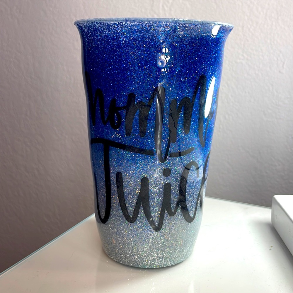 Custom Epoxy Tumbler! - Mommy’s Juice